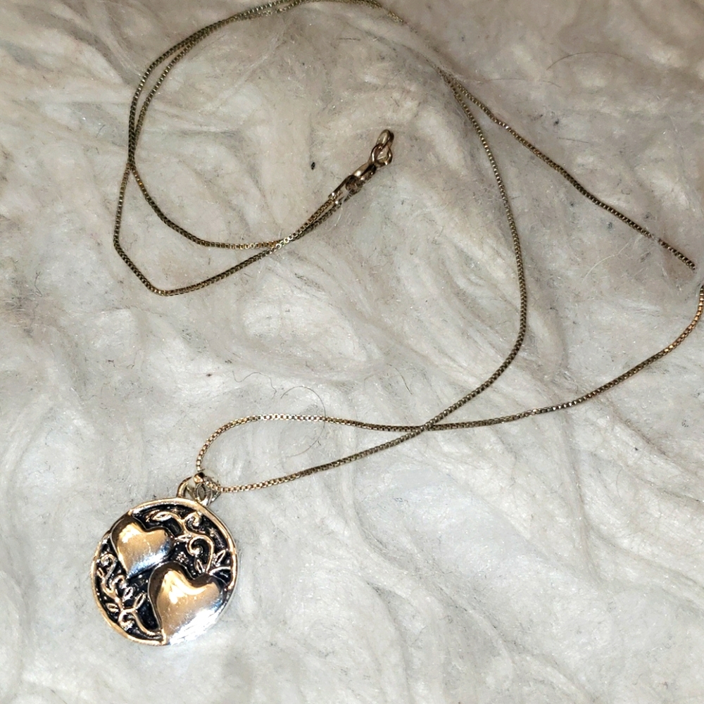 Silver Sister I graded Necklace